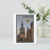 Dresden - Hausmannsturm Postkarte (Stehend Vorderseite)