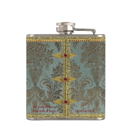 Dresden 'Lordly' 6 oz. Flachmann (Rückseite)