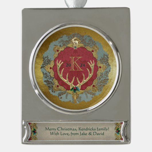 Dresden 'Lordly' Banner Ornament (Vorderseite)