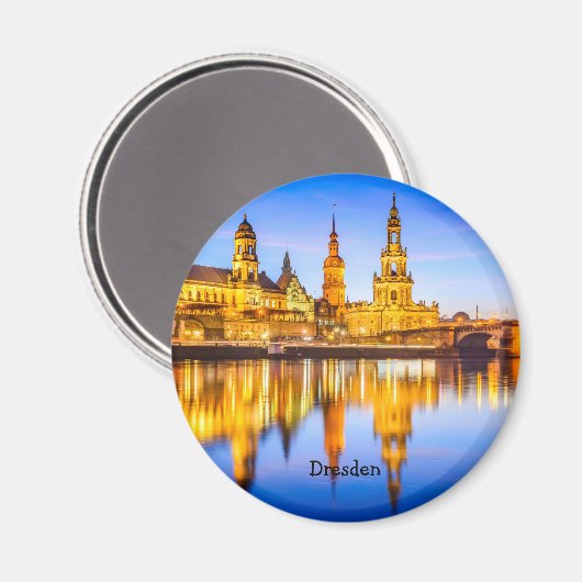 Dresden Magnet (Vorderseite/Rückseite)