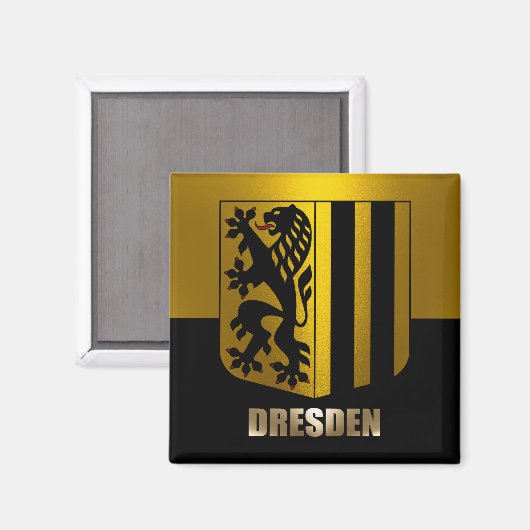 Dresden Magnet (Vorderseite/Rückseite)
