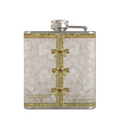 Dresden 'Noblesse' 6 oz. Romantic Flask Flachmann (Rückseite)
