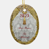 Dresden 'Normandy' Peace Dove Ornament (Hinten)