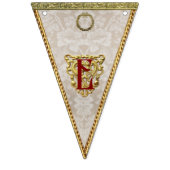 Dresden Opulence Weihnachten Wimpelkette (Zweite Fahne)