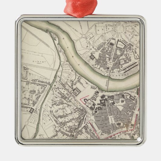 Dresden Ornament Aus Metall (Vorne)