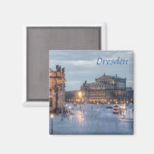Dresden Semper Oper Magnet (Vorderseite/Rückseite)