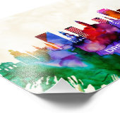 Dresden Skyline Fotodruck (Ecke)