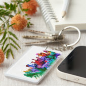 Dresden Skyline Schlüsselanhänger (Vorderseite rechts)