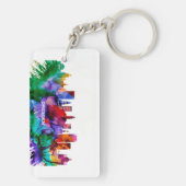 Dresden Skyline Schlüsselanhänger (Rückseite)