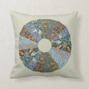 Dresden Teller Quilt Patchwork William Morris Kissen