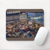 Dresdener Weihnachtsmarkt Mousepad (Mit Mouse)