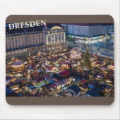Dresdener Weihnachtsmarkt Mousepad (Vorne)