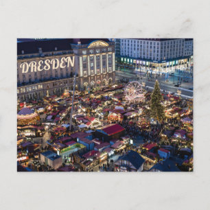 Dresdener Weihnachtsmarkt Postkarte