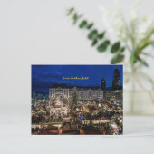 Dresdener Weihnachtsmarkt Postkarte (Stehend Vorderseite)