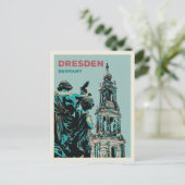 Dresdner Altstadt Postkarte (Stehend Vorderseite)