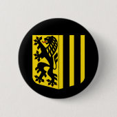 Dresdner Emblem Deutschland Flagge Symbol Wappen Button (Vorderseite)