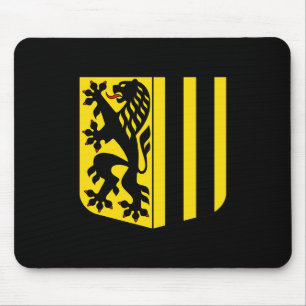 Dresdner Emblem Deutschland Flagge Symbol Wappen Mousepad