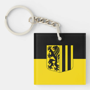 Dresdner Emblem Deutschland Flagge Symbol Wappen Schlüsselanhänger
