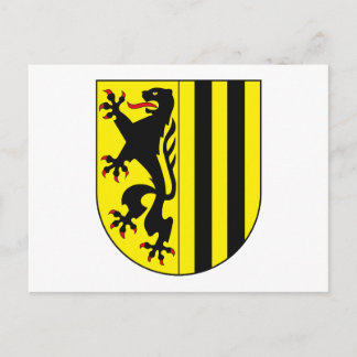Dresdner Wappen Postkarte