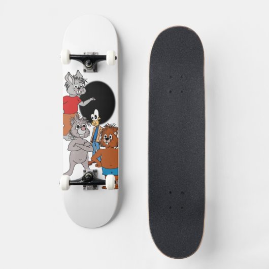 Dreshawne und Freunde Skateboard (Vorderseite)