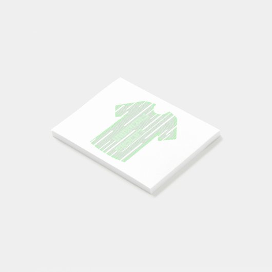 DRESS CODE! (Geek, Mode, Computer) Post-it Klebezettel (angewinkelt)