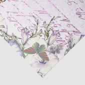 Dress Form Morning Glory Lavender Bliss Seidenpapier (Detail)