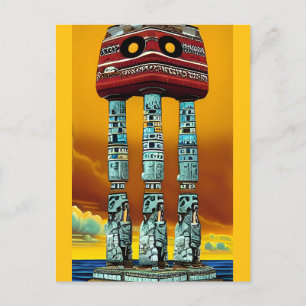 Dress it up - Ken Gage Surreal Art Postkarte