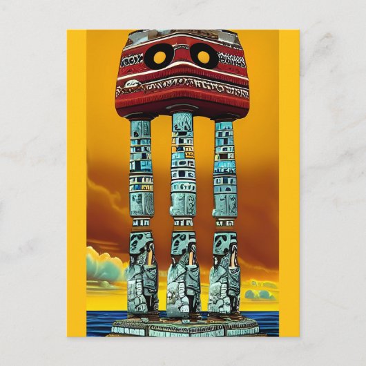 Dress it up - Ken Gage Surreal Art Postkarte (Vorderseite)