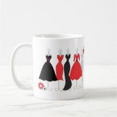 Dress Shop-Daisy Thema Kaffeetasse (Links)