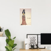 Dress the part, Shy maiden Poster (Heimbüro)