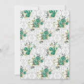 Dress Theme Bridal Dusche Einladungen - Chic (Vorderseite)