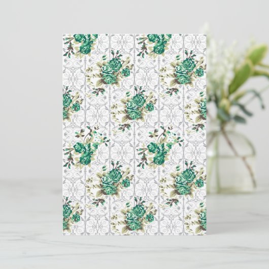 Dress Theme Bridal Dusche Einladungen - Chic (Stehend Vorderseite)