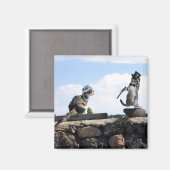 Dress to Impress & do ein wenig Tanz auch! Magnet (Vorderseite/Rückseite)