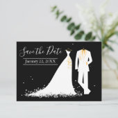 Dress & Tux - 3x5 Einladung (Stehend Vorderseite)