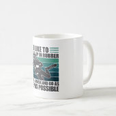 Dress up in Rubber Scuba Diver Kaffeetasse (VorderseiteRechts)