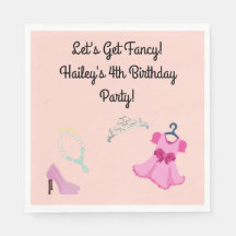 Dress Up Party Personalisiert Napkins