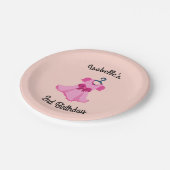 Dress up Party Personalisiert Teller (Schrägansicht)