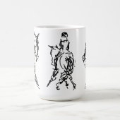 Dressage 3 Sketchs 2 Tasse (Mittel)
