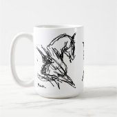 Dressage 3 Sketchs 2 Tasse (Links)