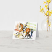 Dressage-Anmerkungs-Karte Karte (Gelbe Blume)