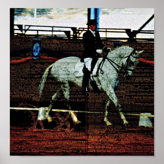 Dressage Art Poster (Vorne)