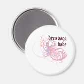 Dressage Babe Magnet (Vorderseite/Rückseite)