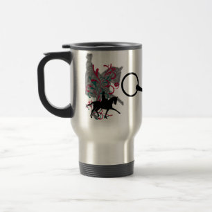 Dressage-Eleganz-Reise-Kaffee-Tasse Reisebecher