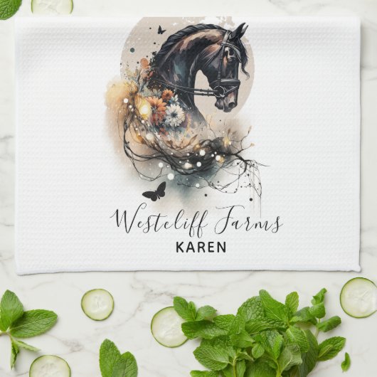 Dressage Geschirrtuch (Gefaltet)