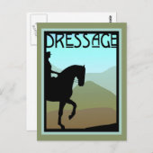 Dressage Handwerkerlandschaft Postkarte (Vorne/Hinten)