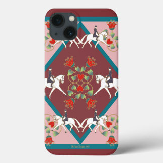 Dressage Herzen und Blume Gerste Es IPad Fall Case-Mate iPhone Hülle