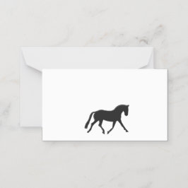 Dressage Horse Platzkarte