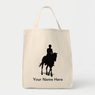 Dressage Horse Tote Bag Tragetasche