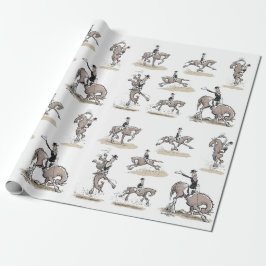 Dressage ist Pferdeballett-Packpapier Geschenkpapier