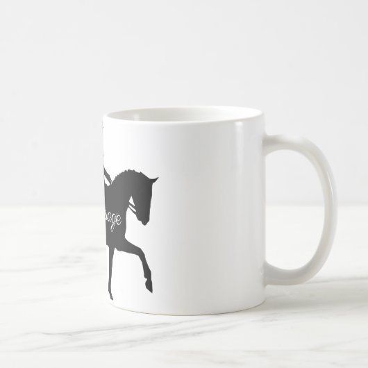Dressage! Kaffeetasse (Rechts)